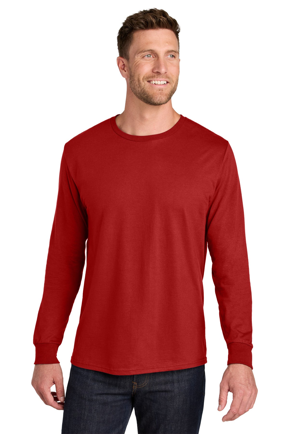 Jerzees Ultimate® Unisex Ring Spun Long Sleeve T-Shirt IC46L
