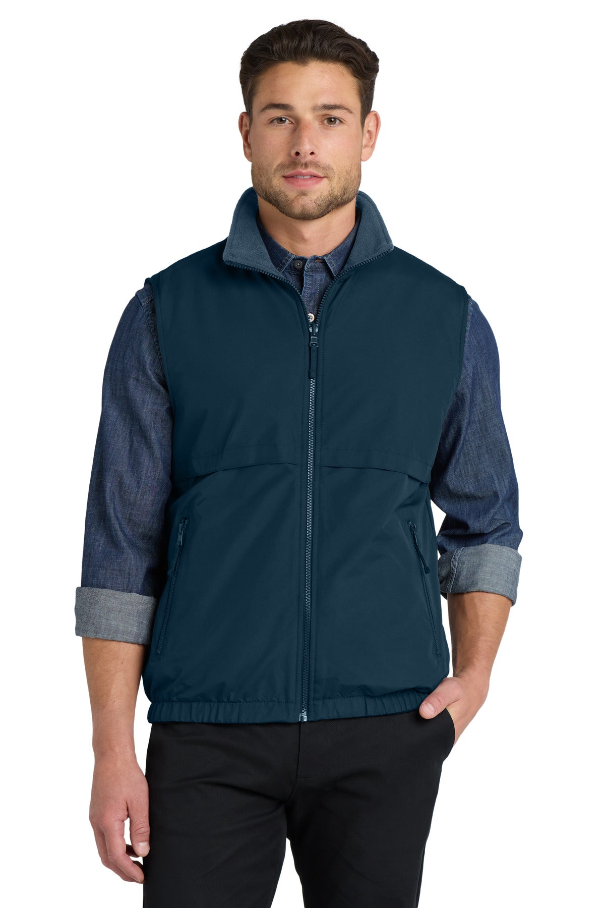 Port Authority® Reversible Charger Vest. J7490