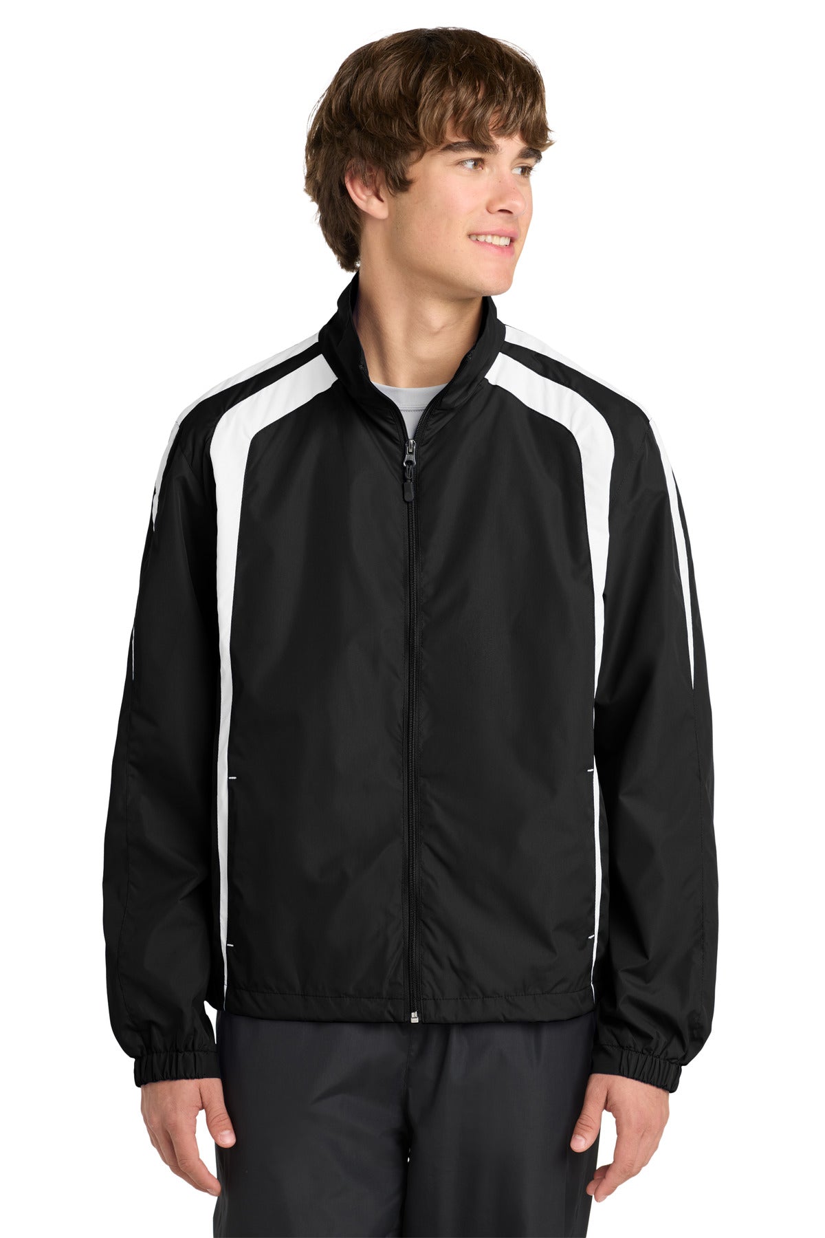 Sport-Tek® Colorblock Raglan Jacket. JST60