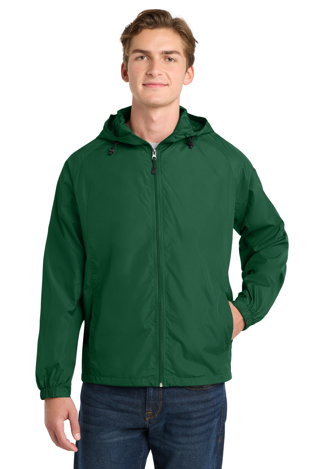 Sport-Tek® Hooded Raglan Jacket. JST73