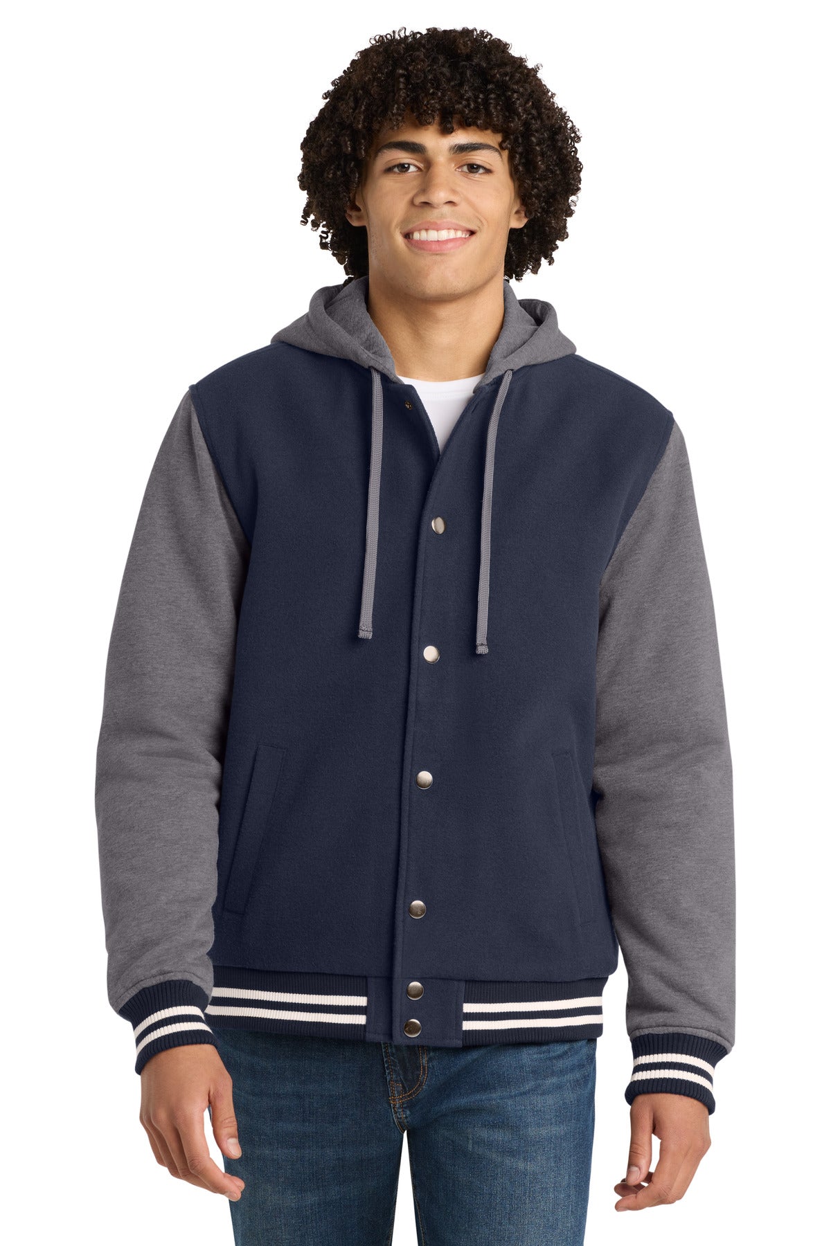 Sport-Tek® Insulated Letterman Jacket. JST82