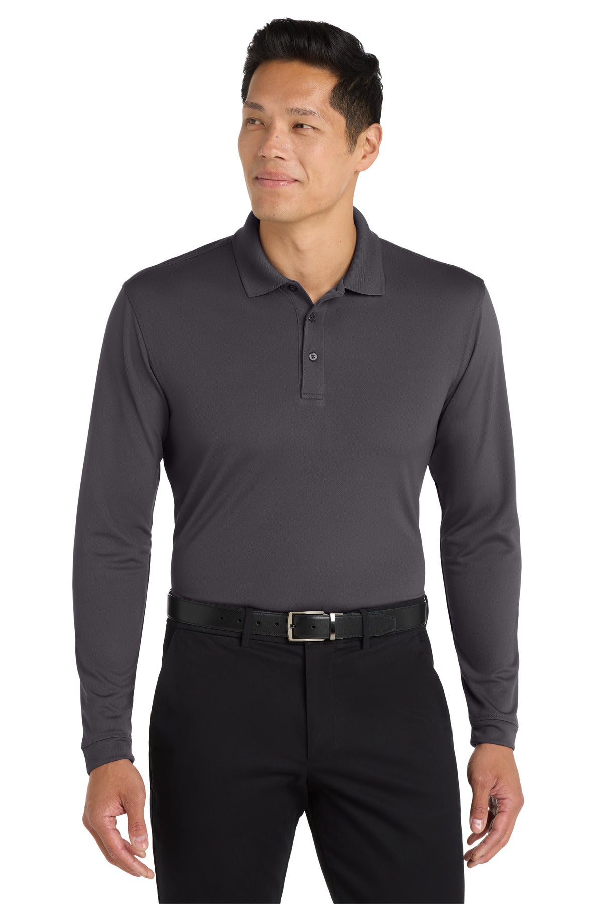 Port Authority ® Dry Zone ® UV Micro-Mesh Long Sleeve Polo K110LS