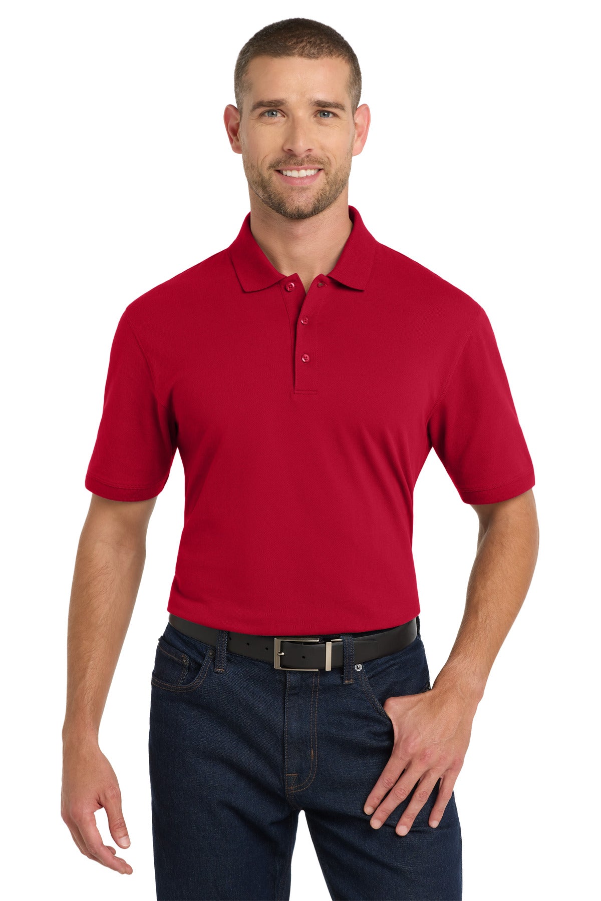 Port Authority® EZCotton® Polo. K8000