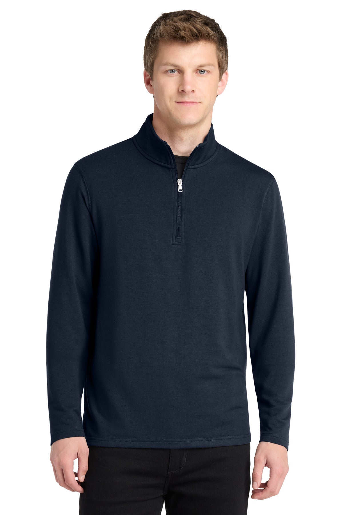 Port Authority® Microterry 1/4-Zip Pullover K825
