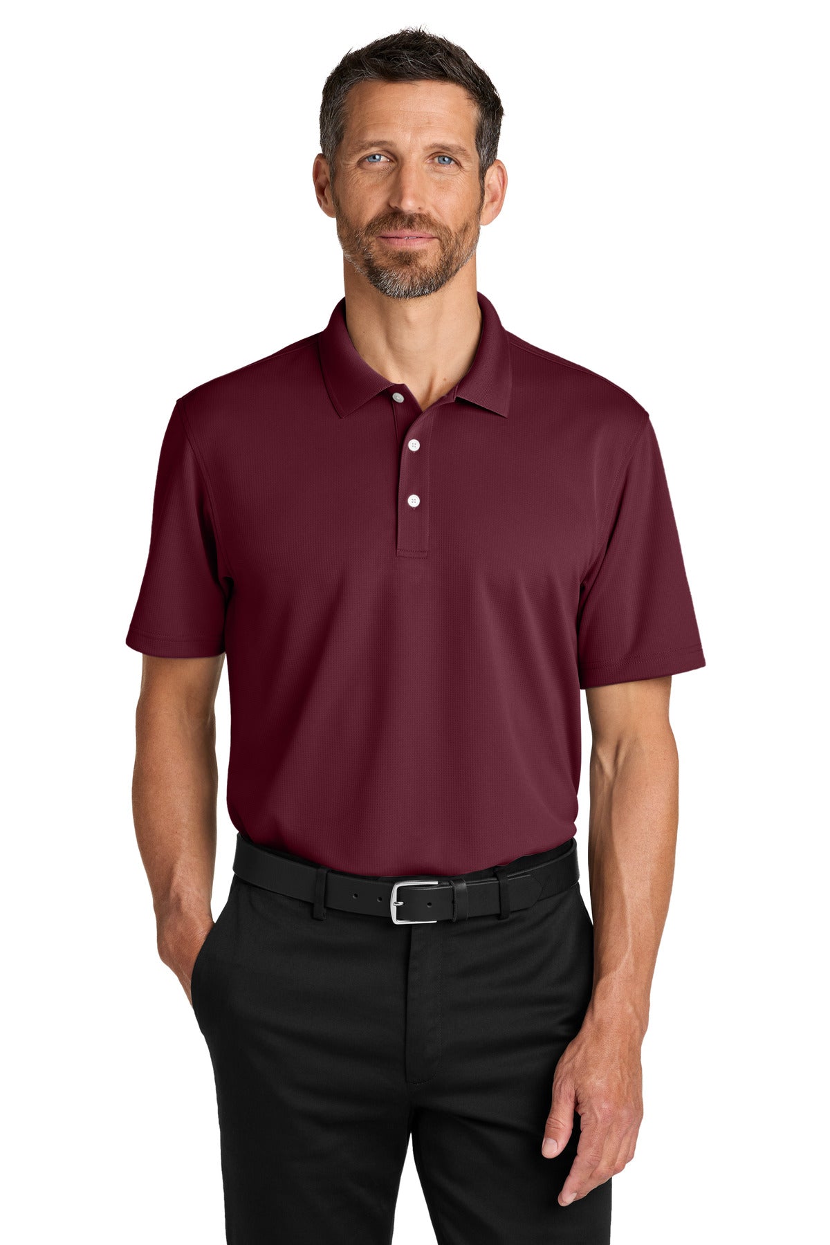 Port Authority® Dry Zone® Stain-Release Grid Polo K845