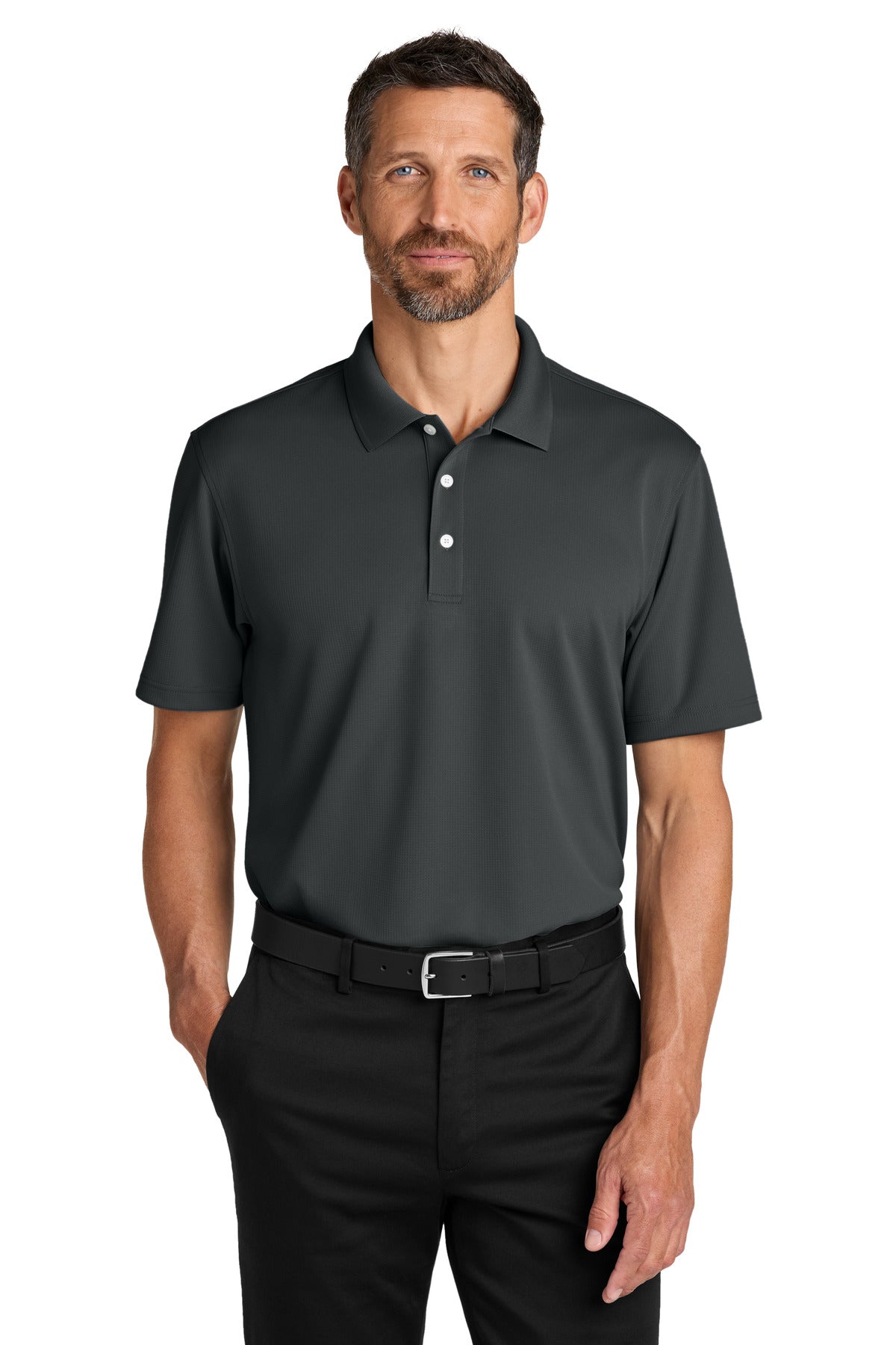 Port Authority® Dry Zone® Stain-Release Grid Polo K845