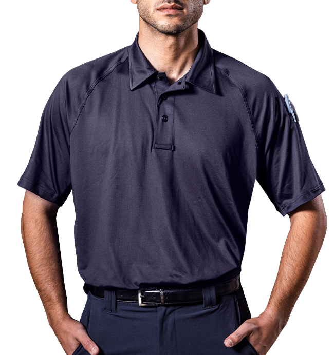 Elbeco KM4020BL - Ufx Persist Polo Male Short Sleeve