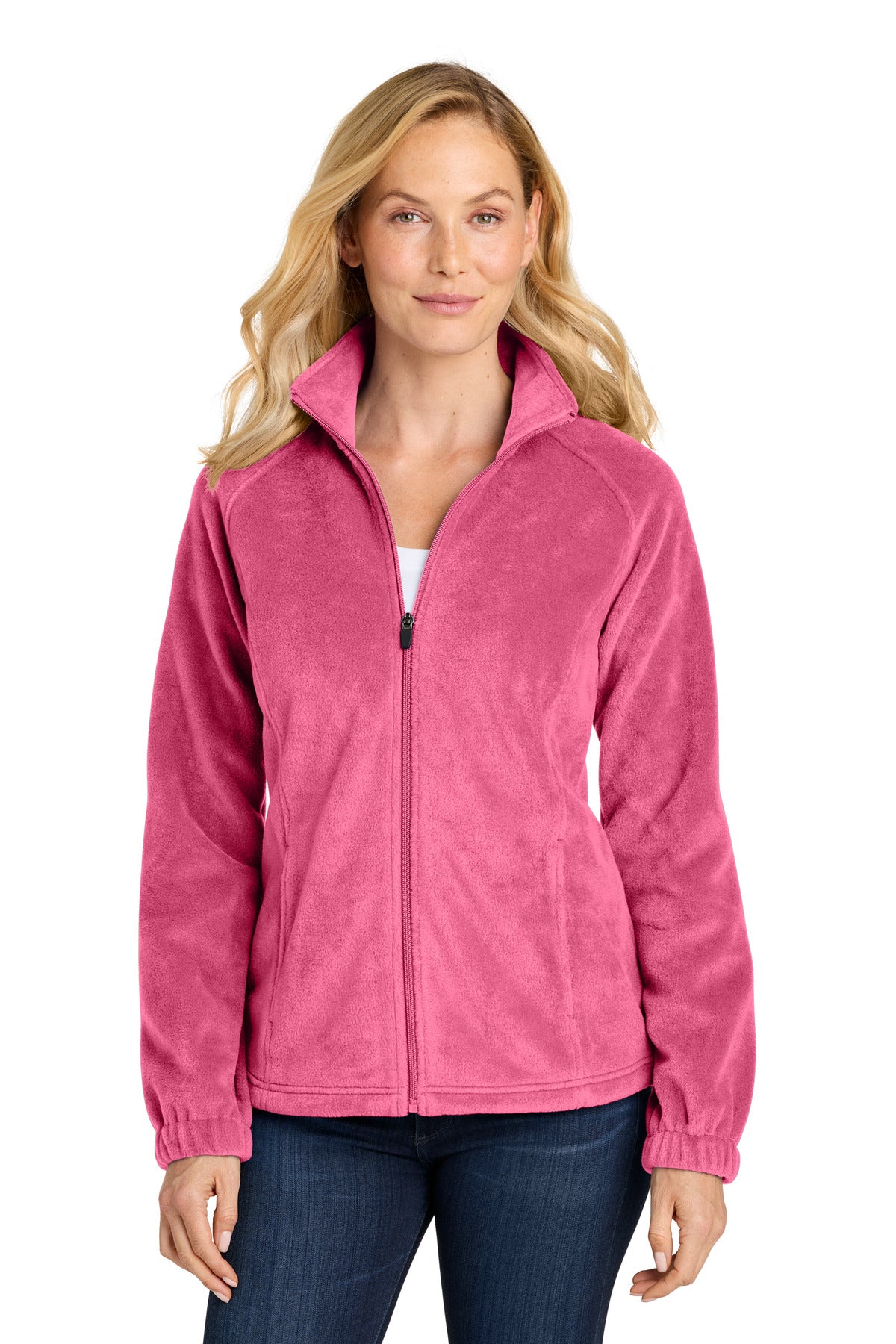 Port Authority® Women's Plush Fleece Full-Zip Jacket L190
