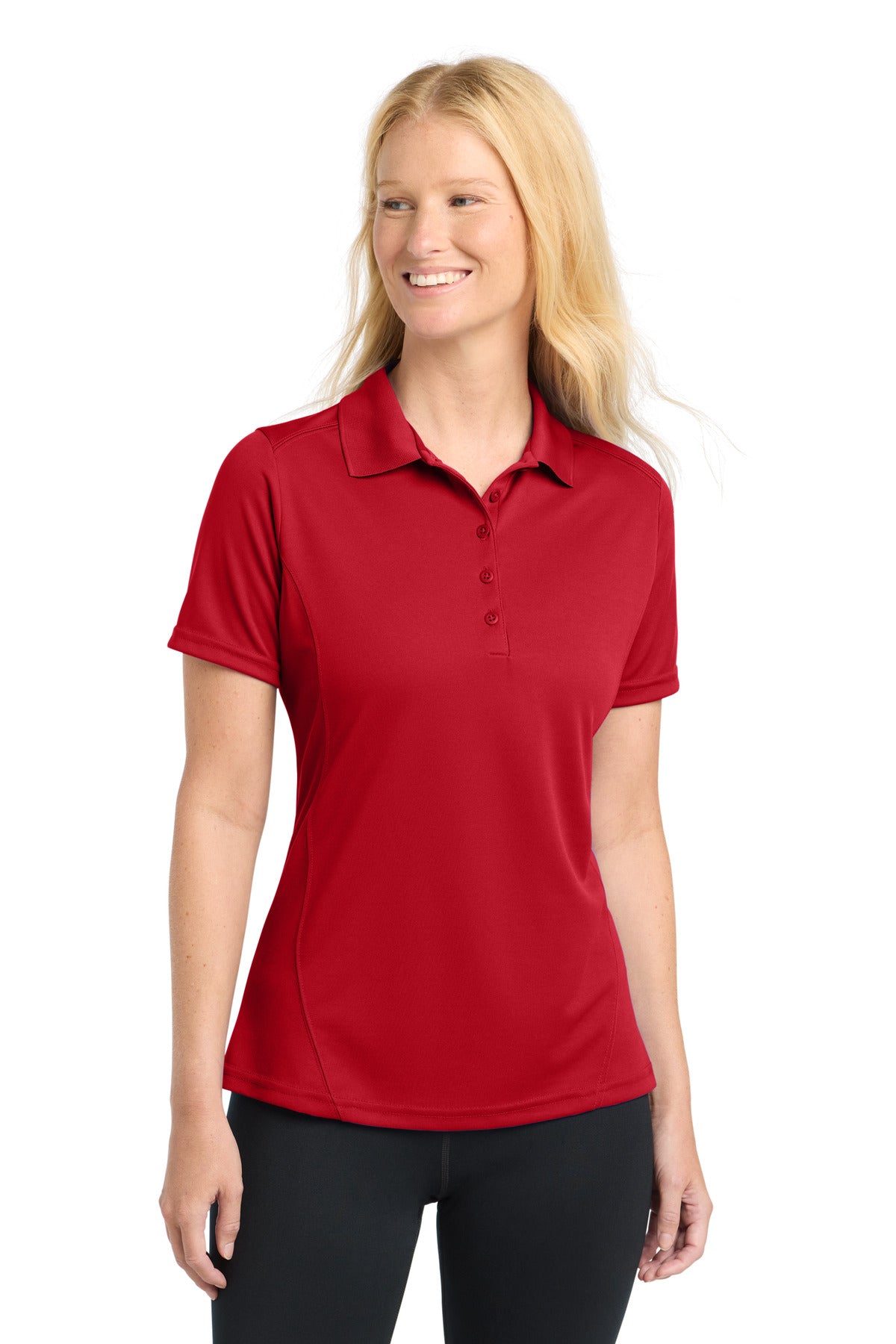Sport-Tek® Women's Dry Zone® Raglan Accent Polo. L475