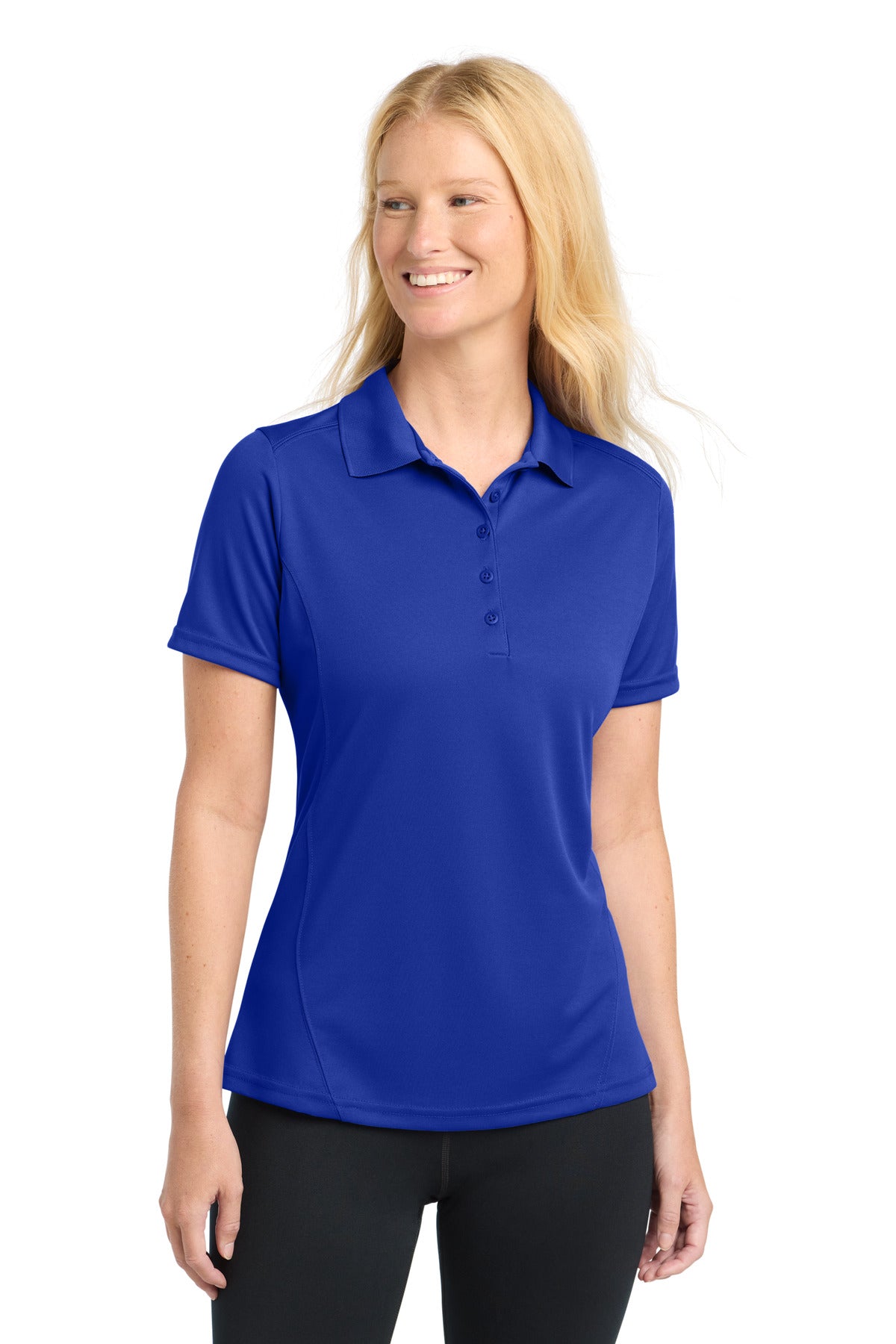 Sport-Tek® Women's Dry Zone® Raglan Accent Polo. L475