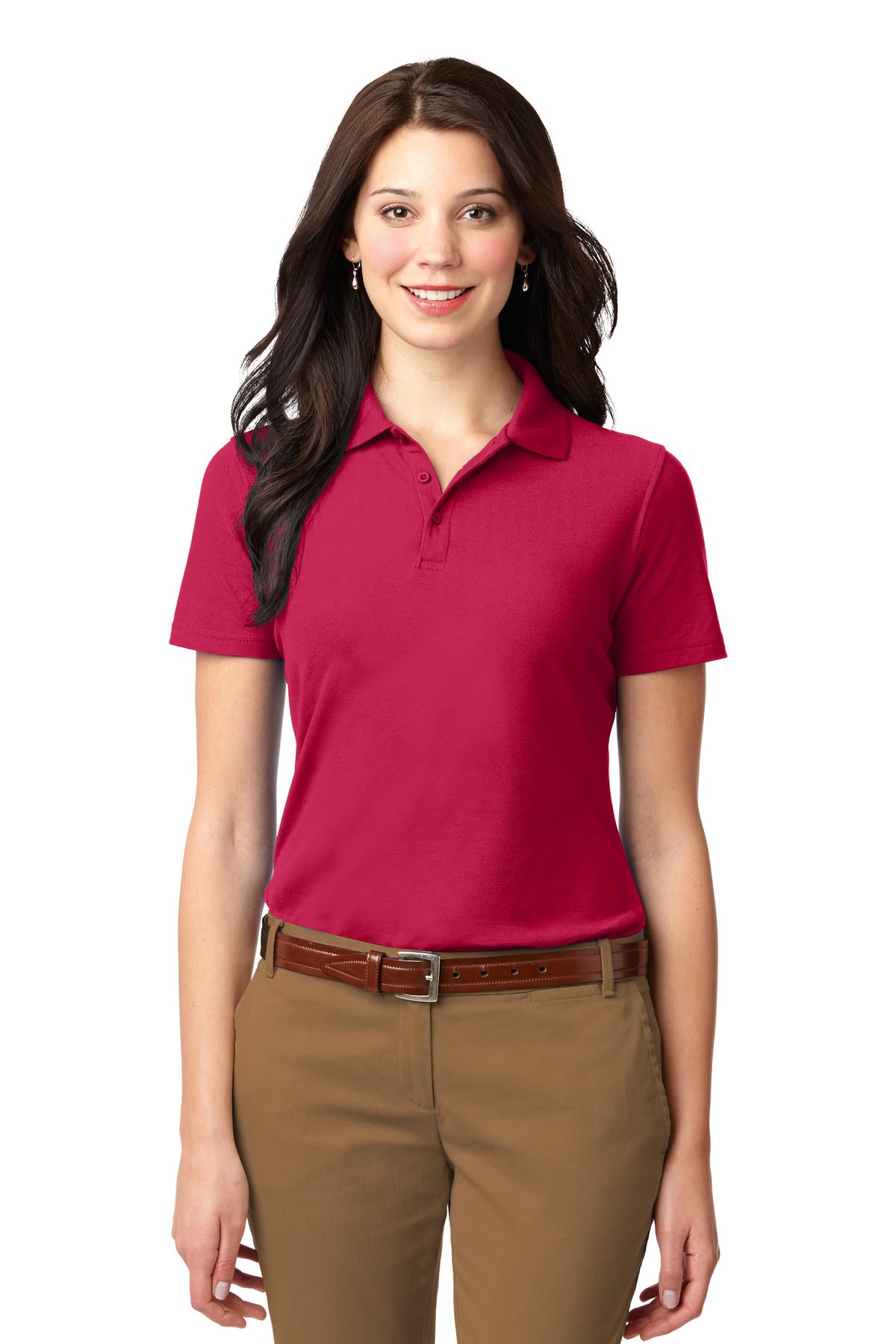 Port Authority® Women's Stain-Resistant Polo. L510