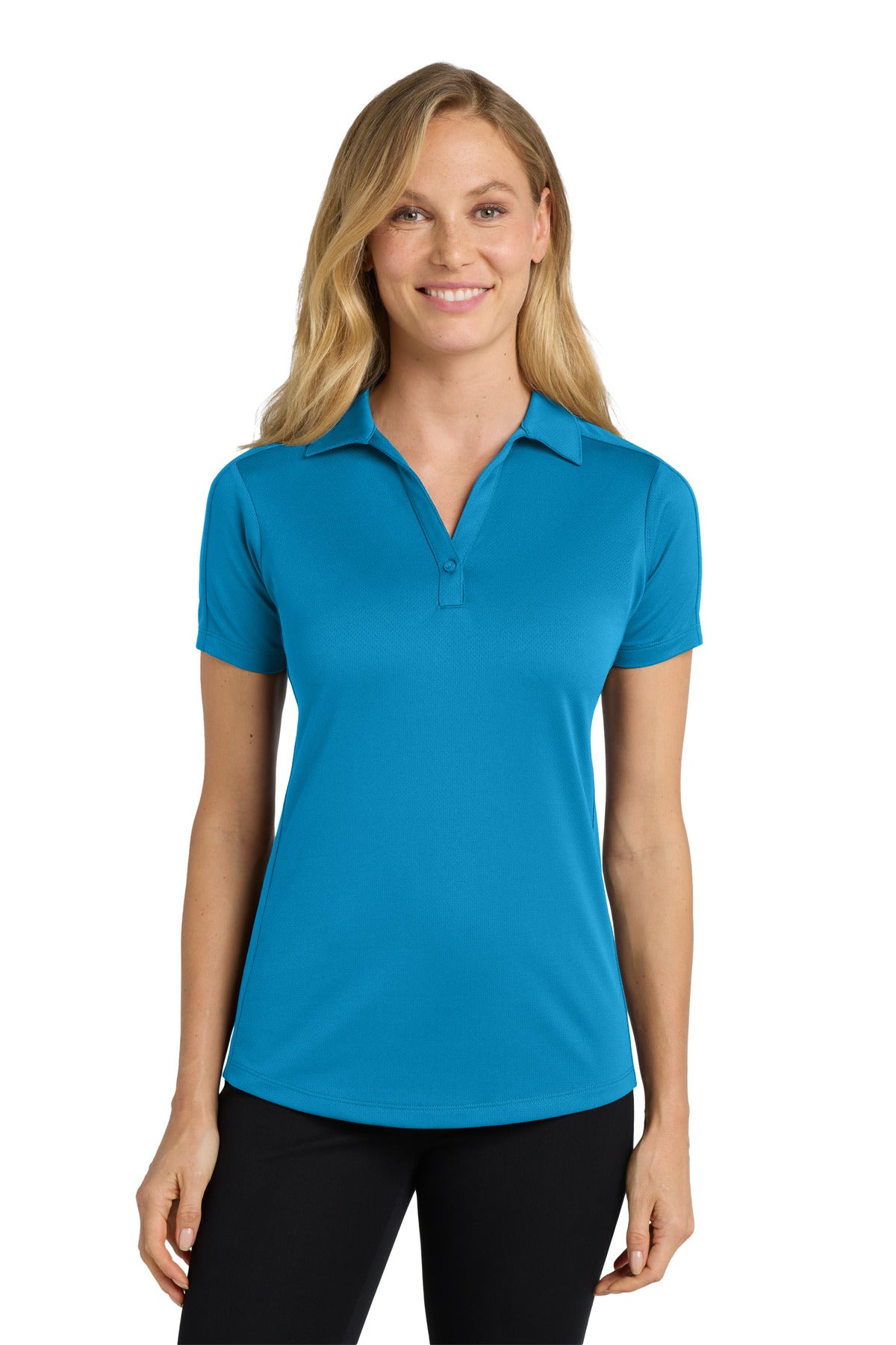 Port Authority® Women's Diamond Jacquard Polo. L569
