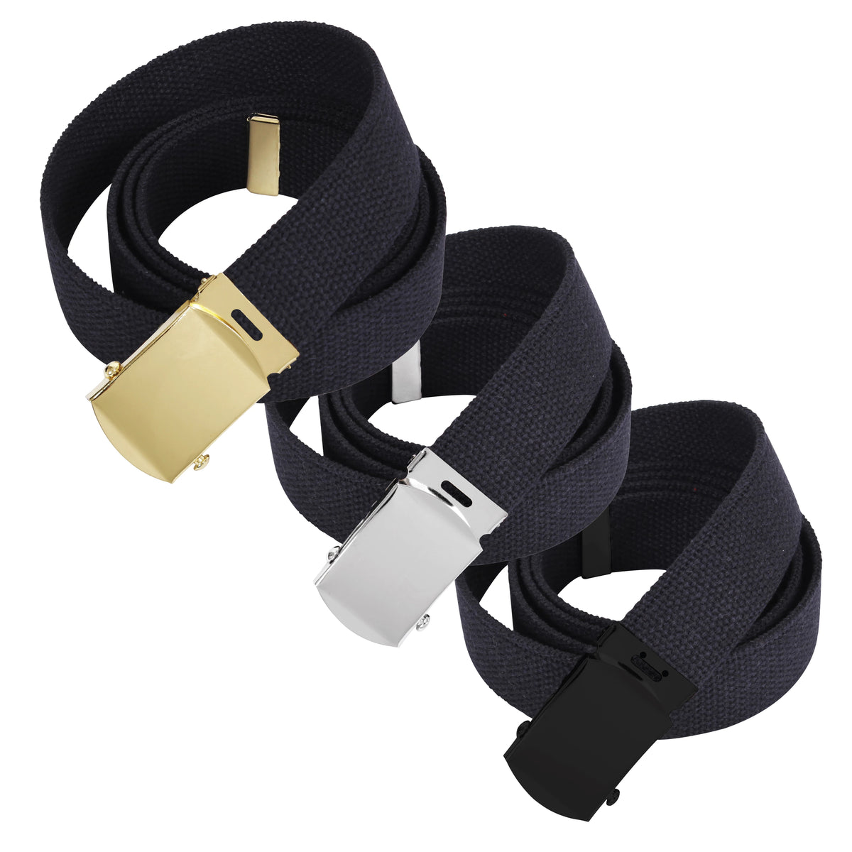 Rothco Web Belts In 3 Pack - Rothco 4709