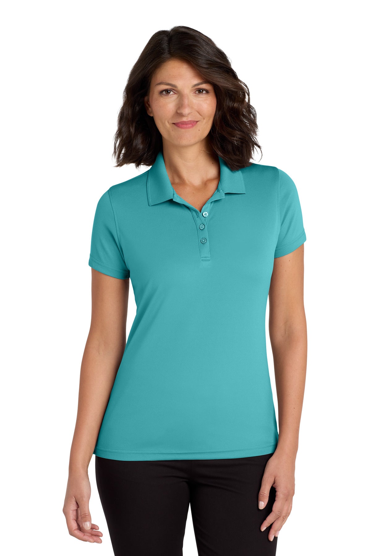 Port Authority® Women's Dry Zone® UV Micro-Mesh Polo. LK110