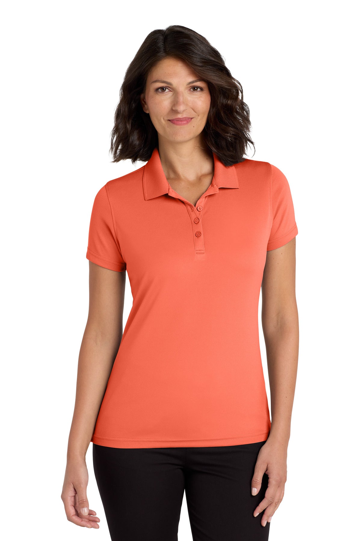 Port Authority® Women's Dry Zone® UV Micro-Mesh Polo. LK110