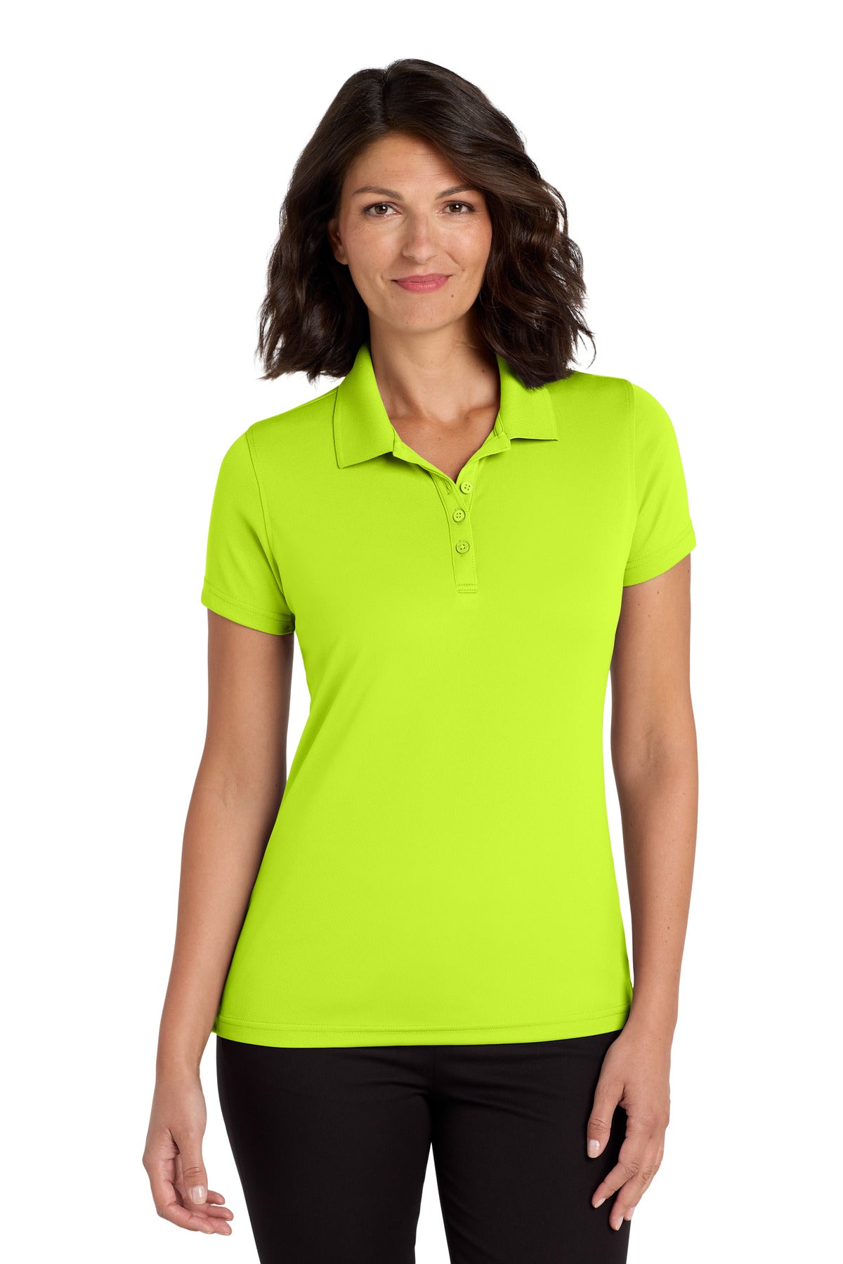 Port Authority® Women's Dry Zone® UV Micro-Mesh Polo. LK110