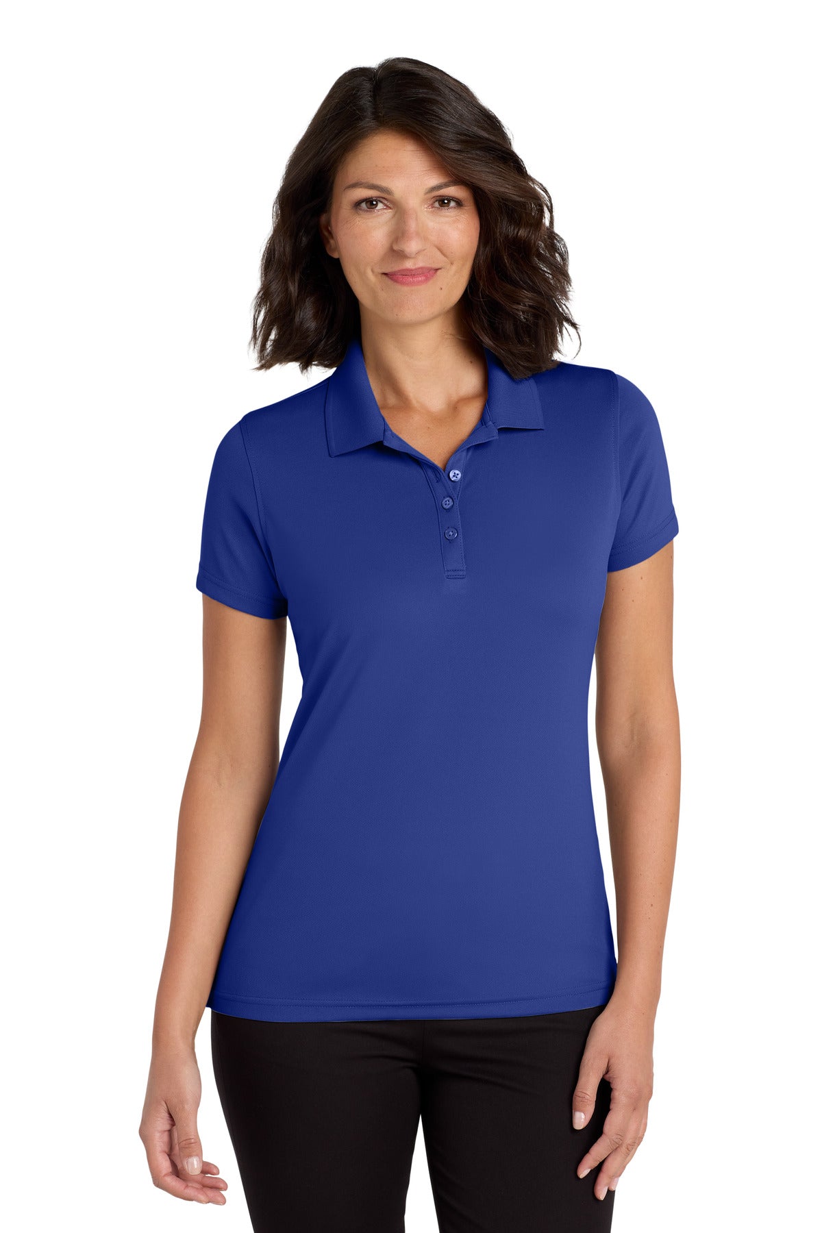 Port Authority® Women's Dry Zone® UV Micro-Mesh Polo. LK110