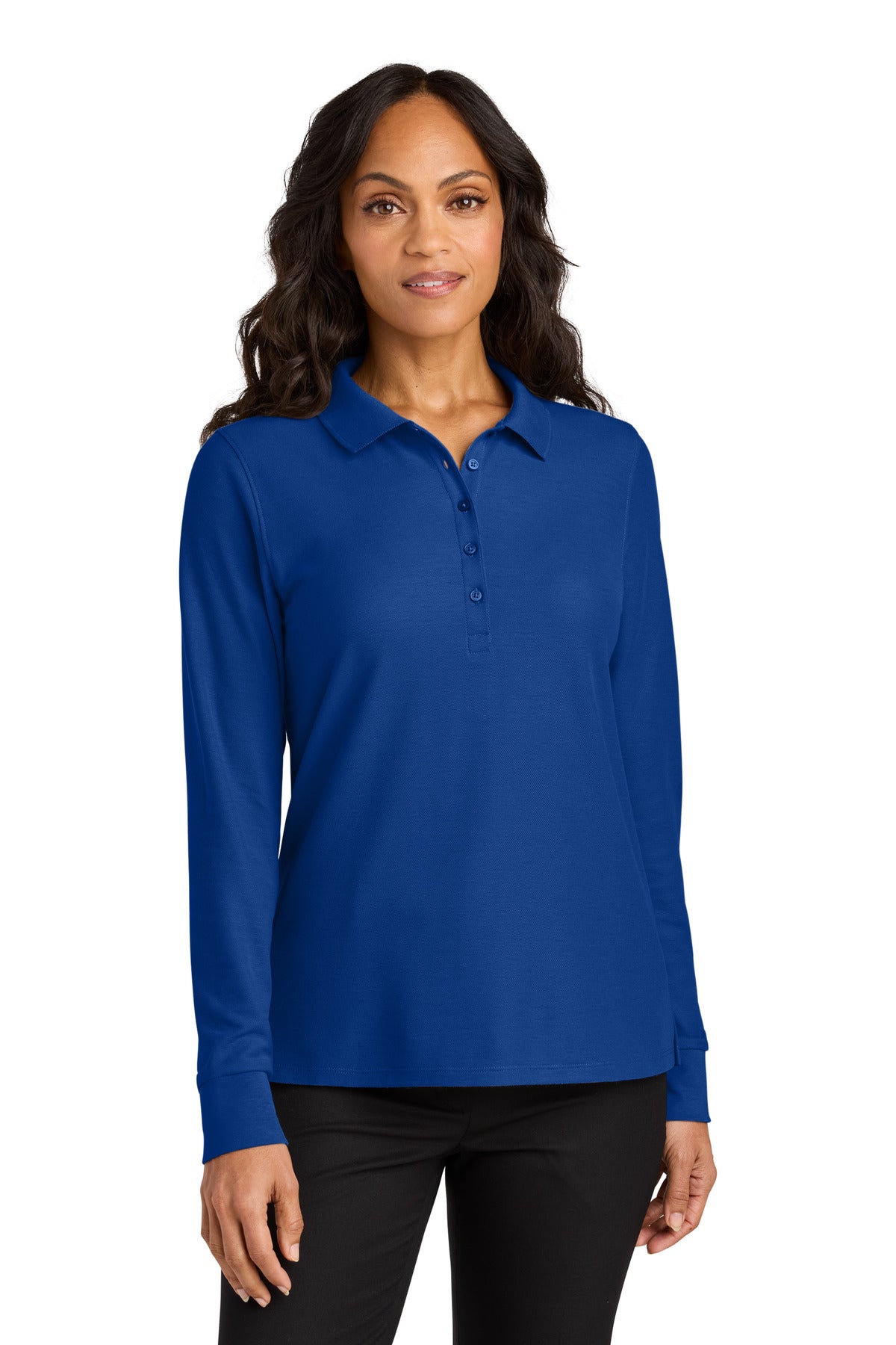 Port Authority® Women's Wearever Signature Pique Long Sleeve Polo LK200LS