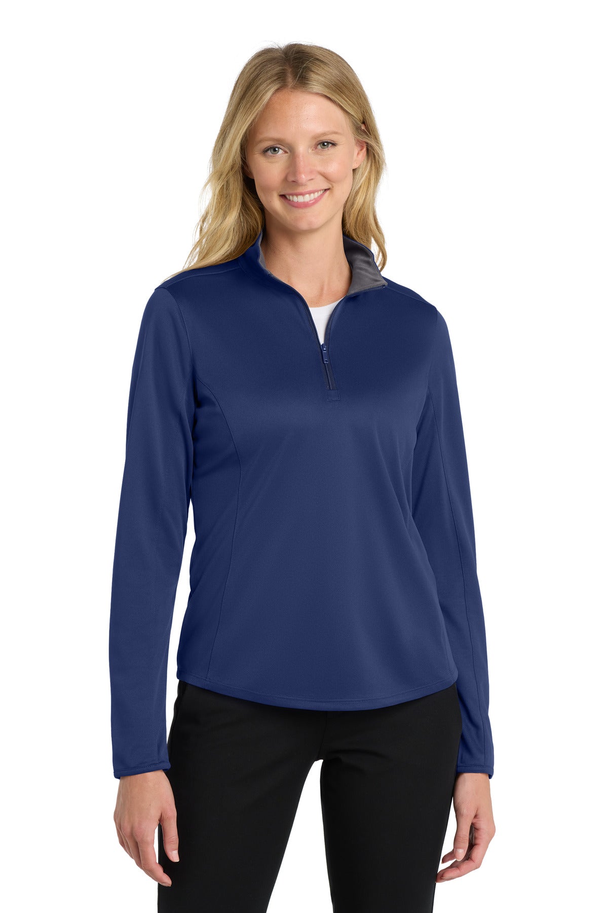 Port Authority ® Women's Silk Touch ™ Performance 1/4-Zip LK584