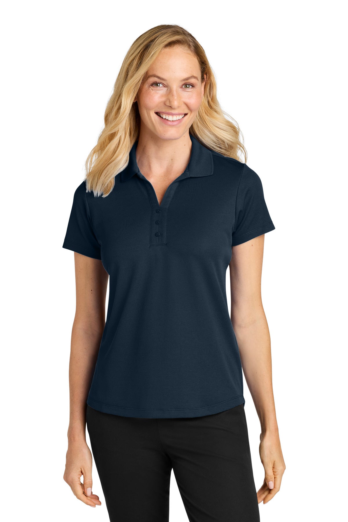 Port Authority® Women's Plaited Pique Polo LK620