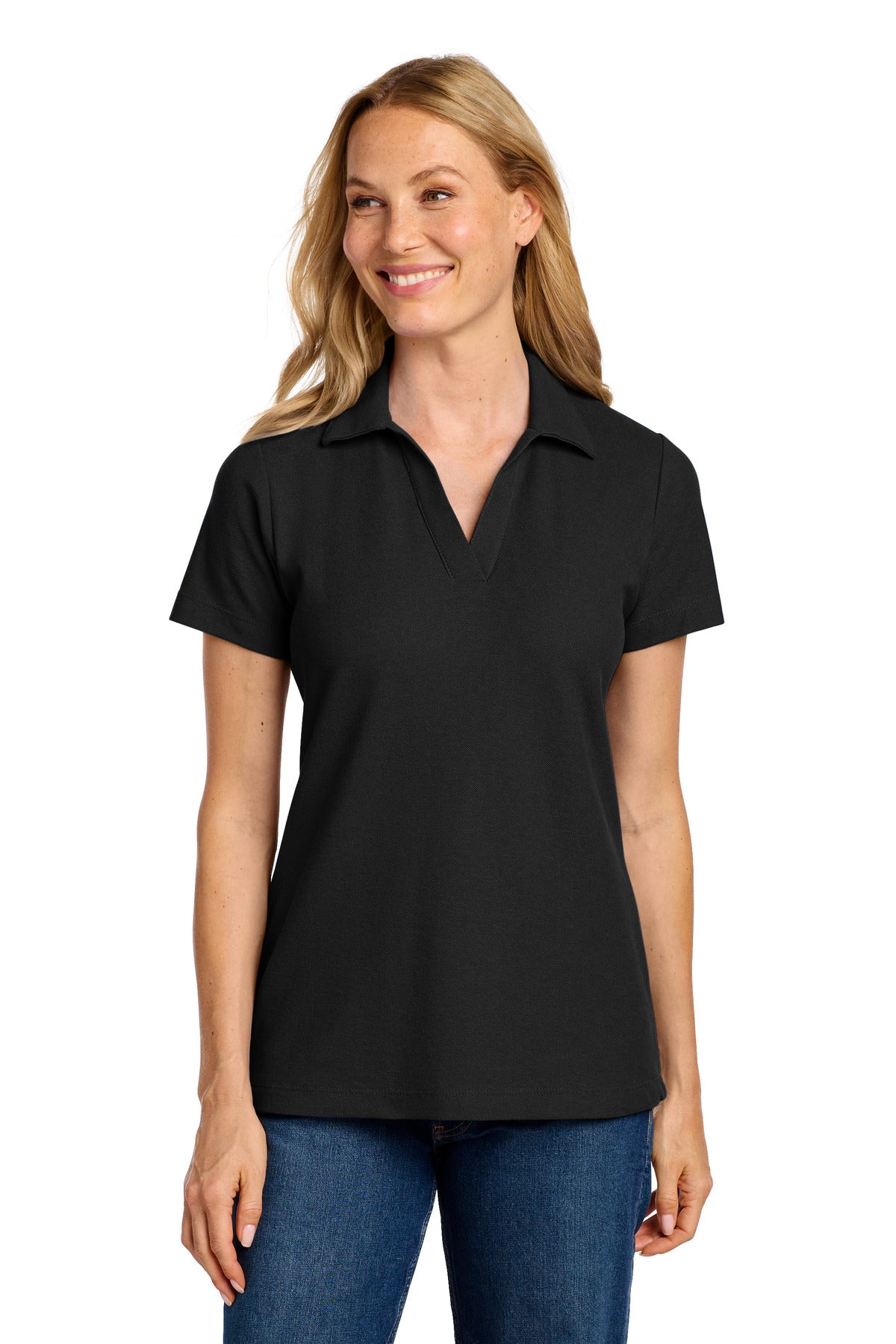 Port Authority® Women's C-FREE® Cotton Blend Pique Polo LK867