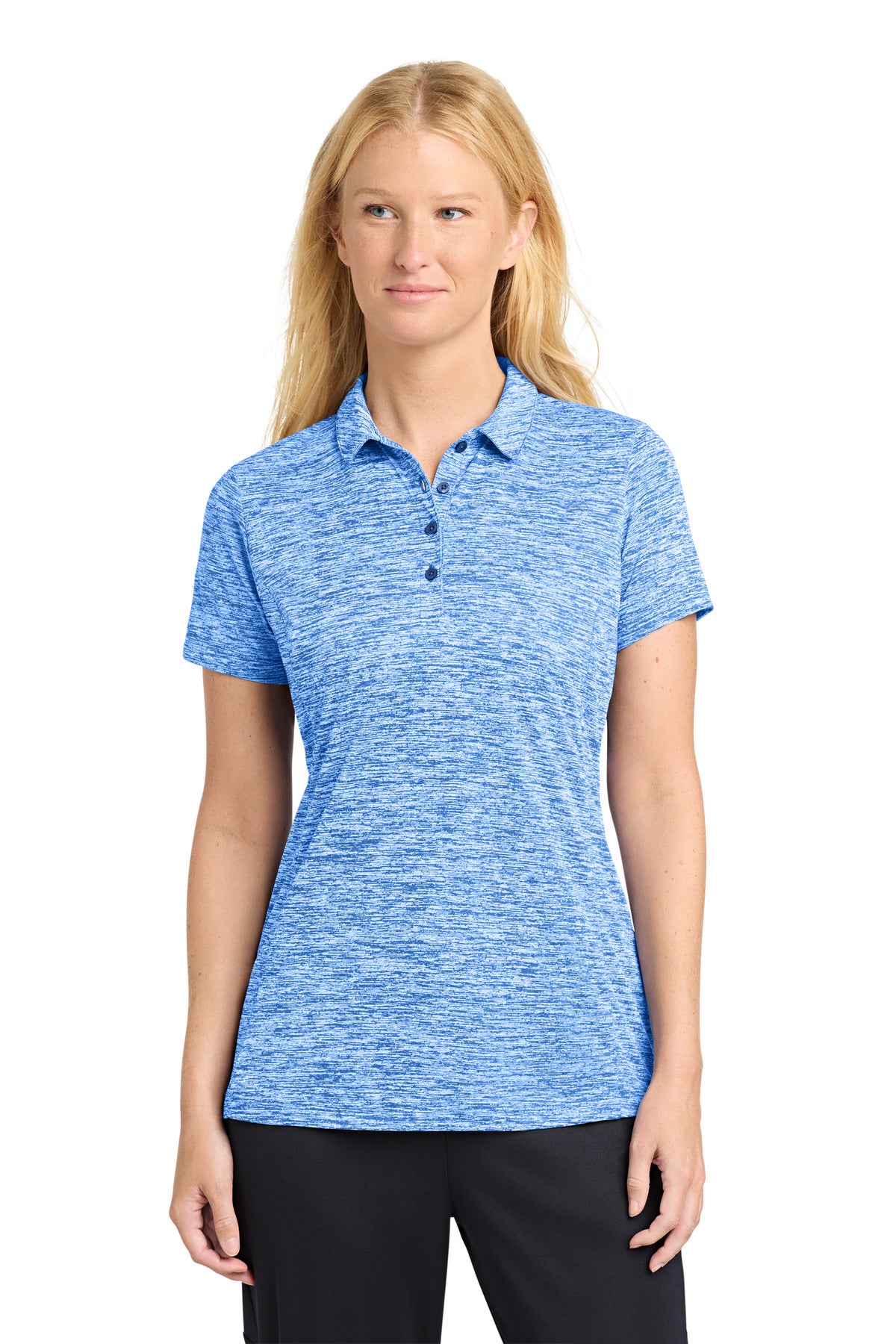 Sport-Tek ® Women's PosiCharge ® Electric Heather Polo. LST590