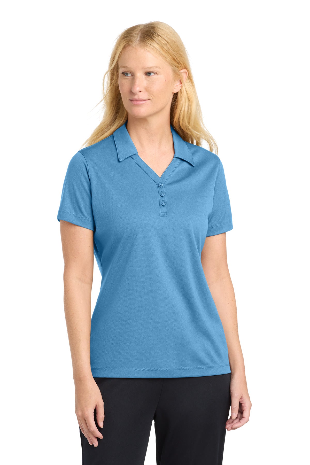 Sport-Tek® Women's PosiCharge® Micro-Mesh Polo. LST680