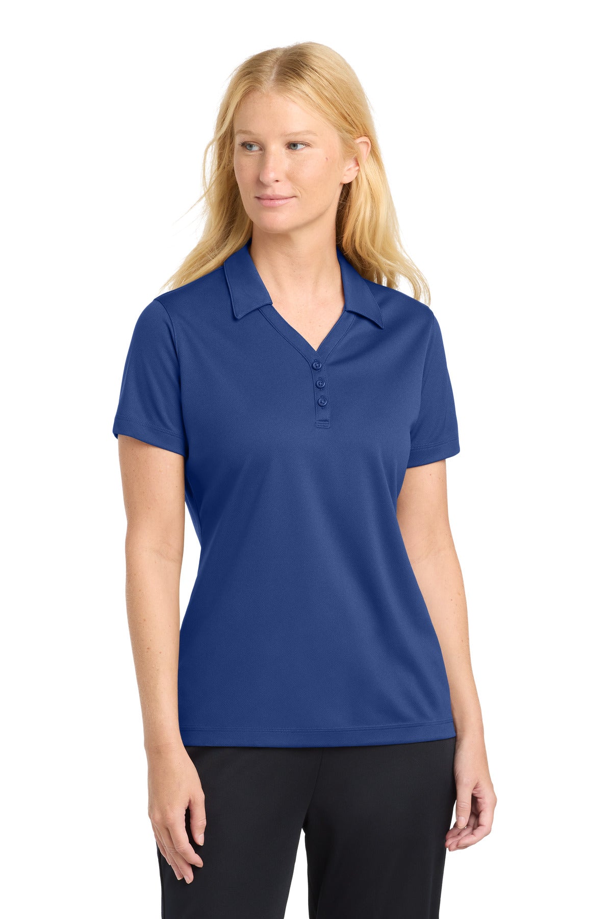 Sport-Tek® Women's PosiCharge® Micro-Mesh Polo. LST680