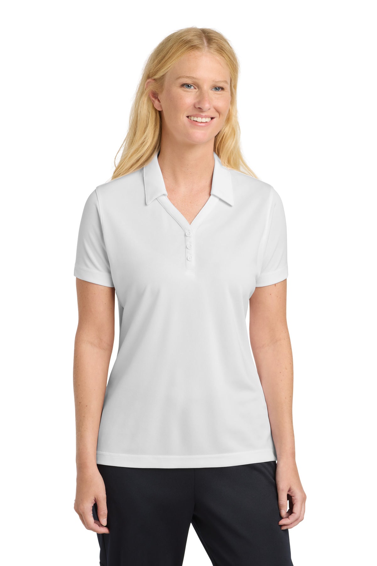 Sport-Tek® Women's PosiCharge® Micro-Mesh Polo. LST680