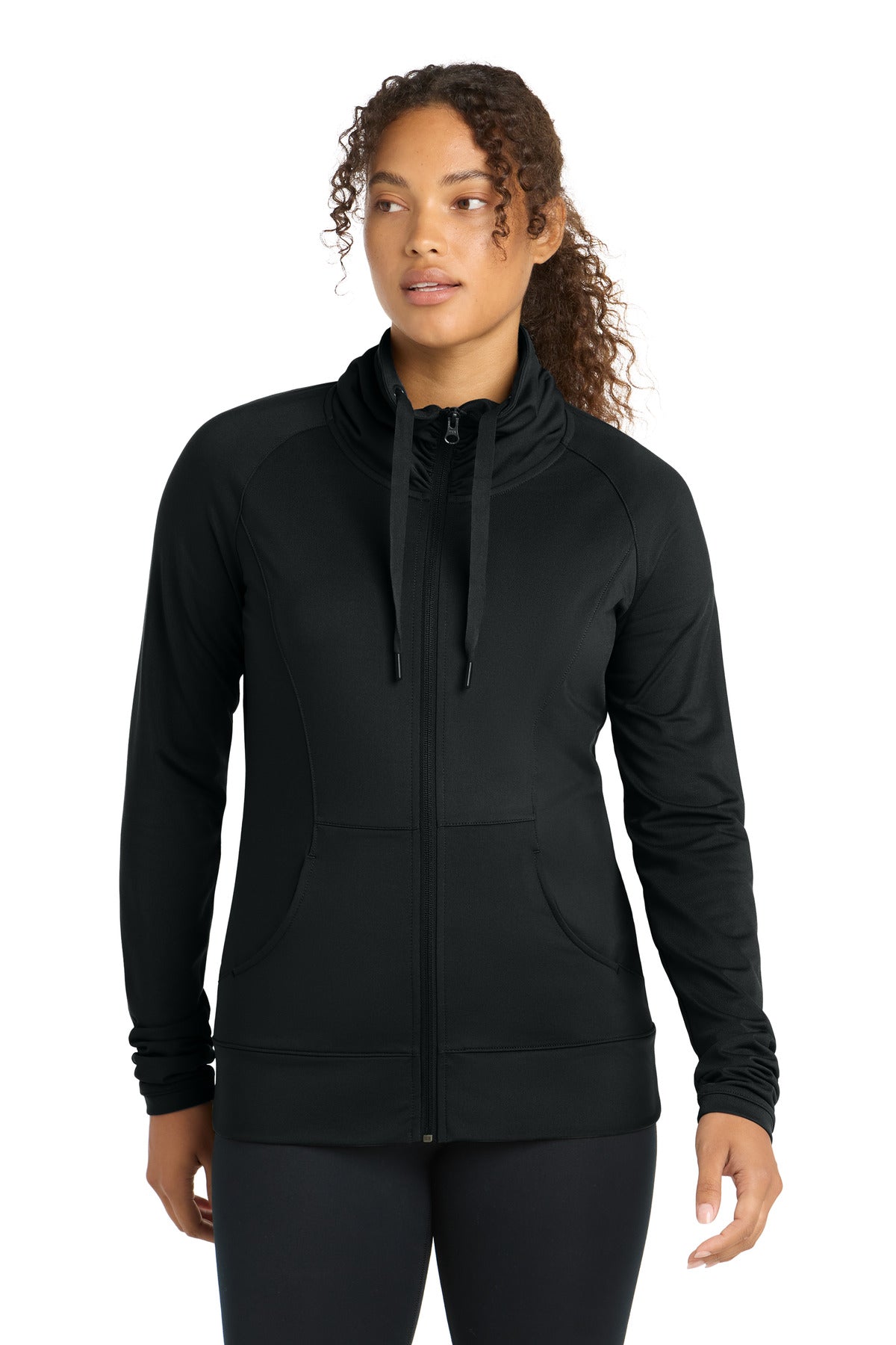 Sport-Tek® Women's Sport-Wick® Stretch Full-Zip Jacket. LST852