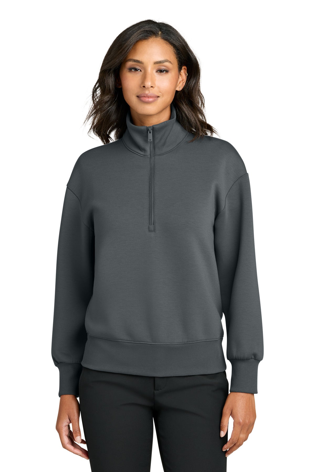 Mercer+Mettle® Women's Soft Spacer 1/4-Zip MM3101