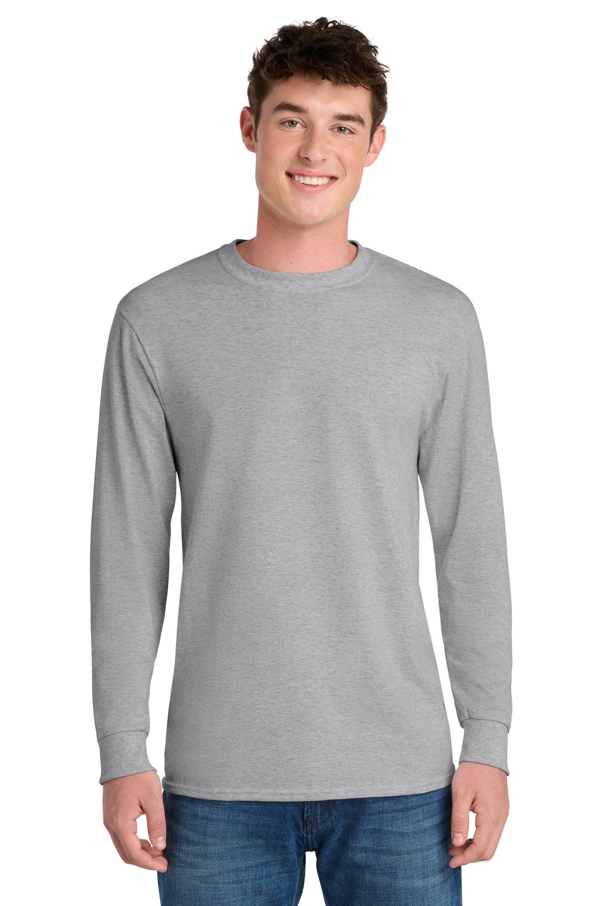 Port & Co® Tall Long Sleeve Core Blend Tee. PC55LST