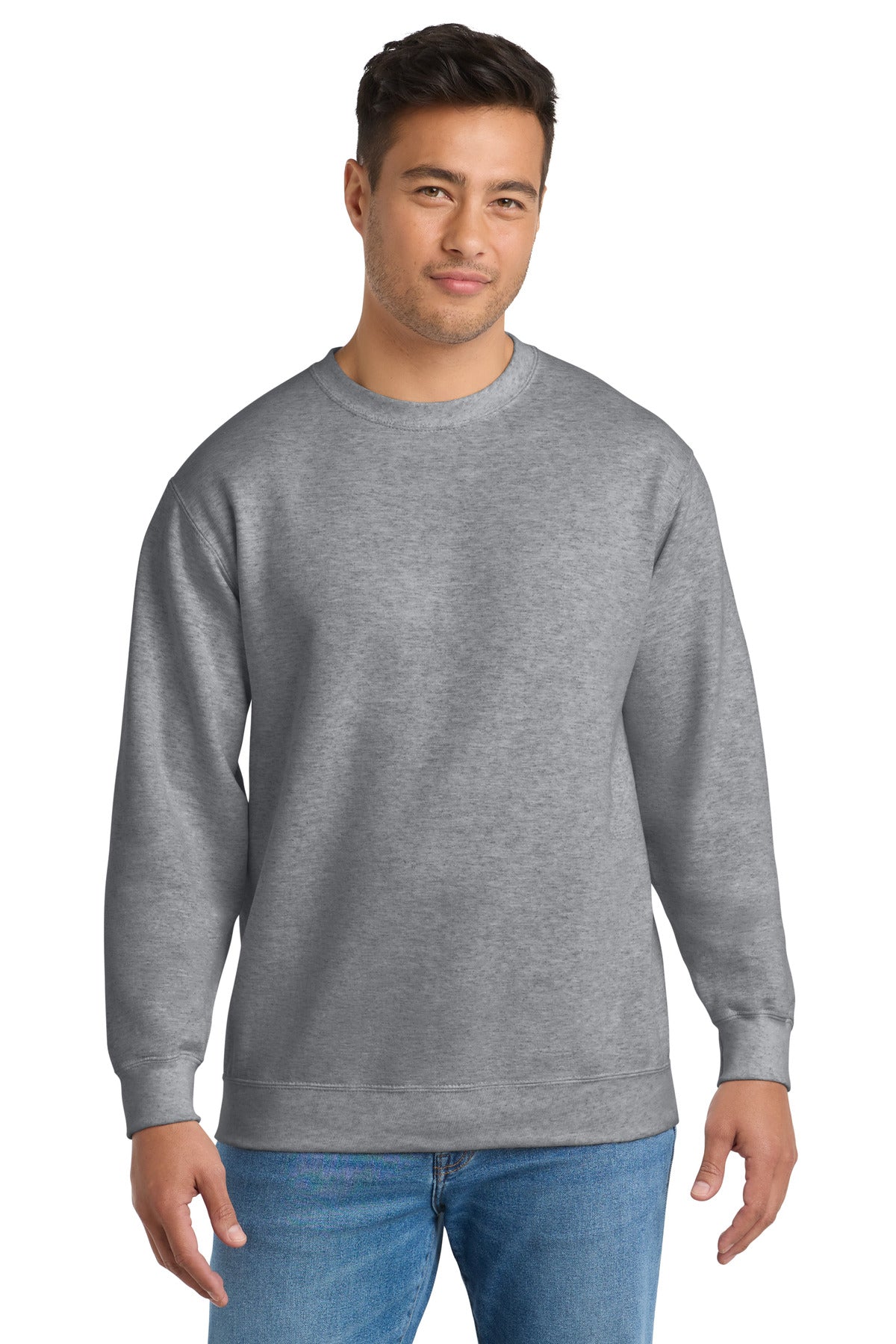 Port & Co® Tall Essential Fleece Crewneck Sweatshirt. PC90T