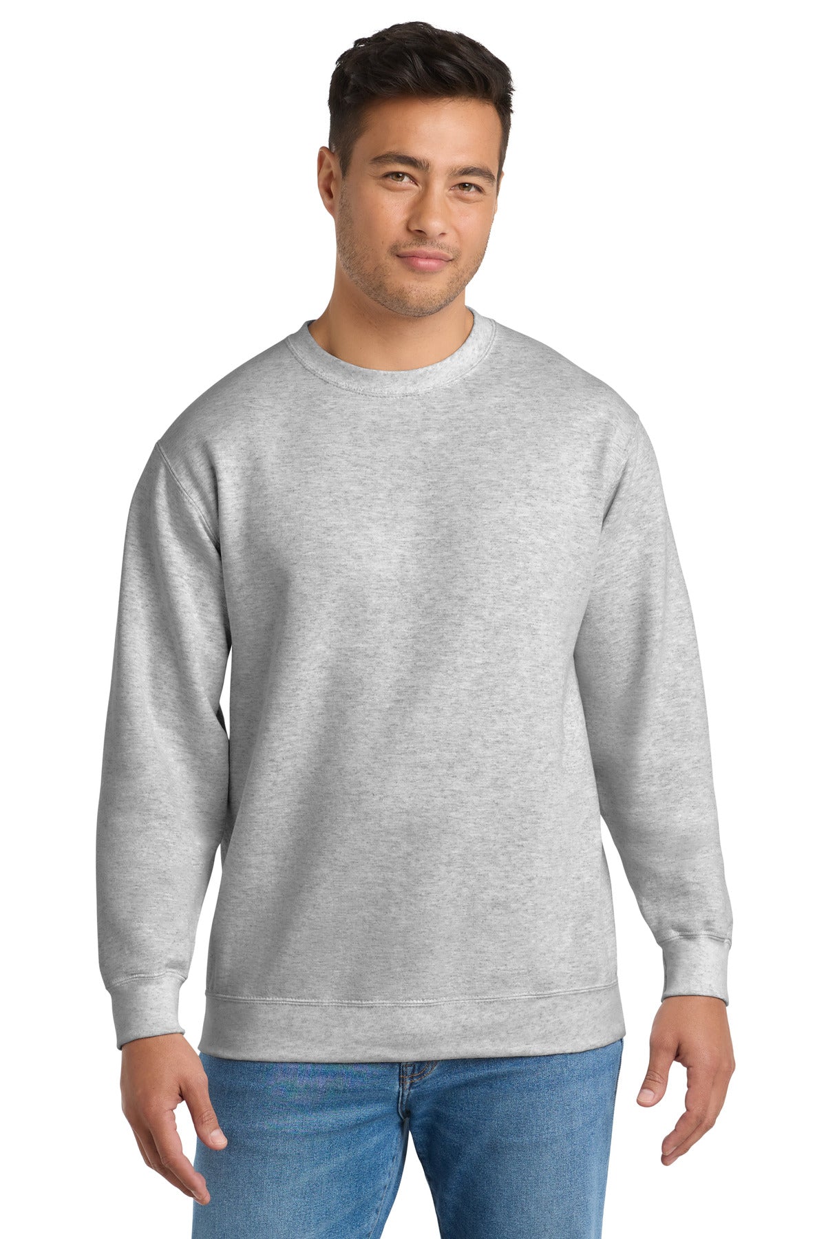 Port & Co® Essential Fleece Crewneck Sweatshirt.  PC90