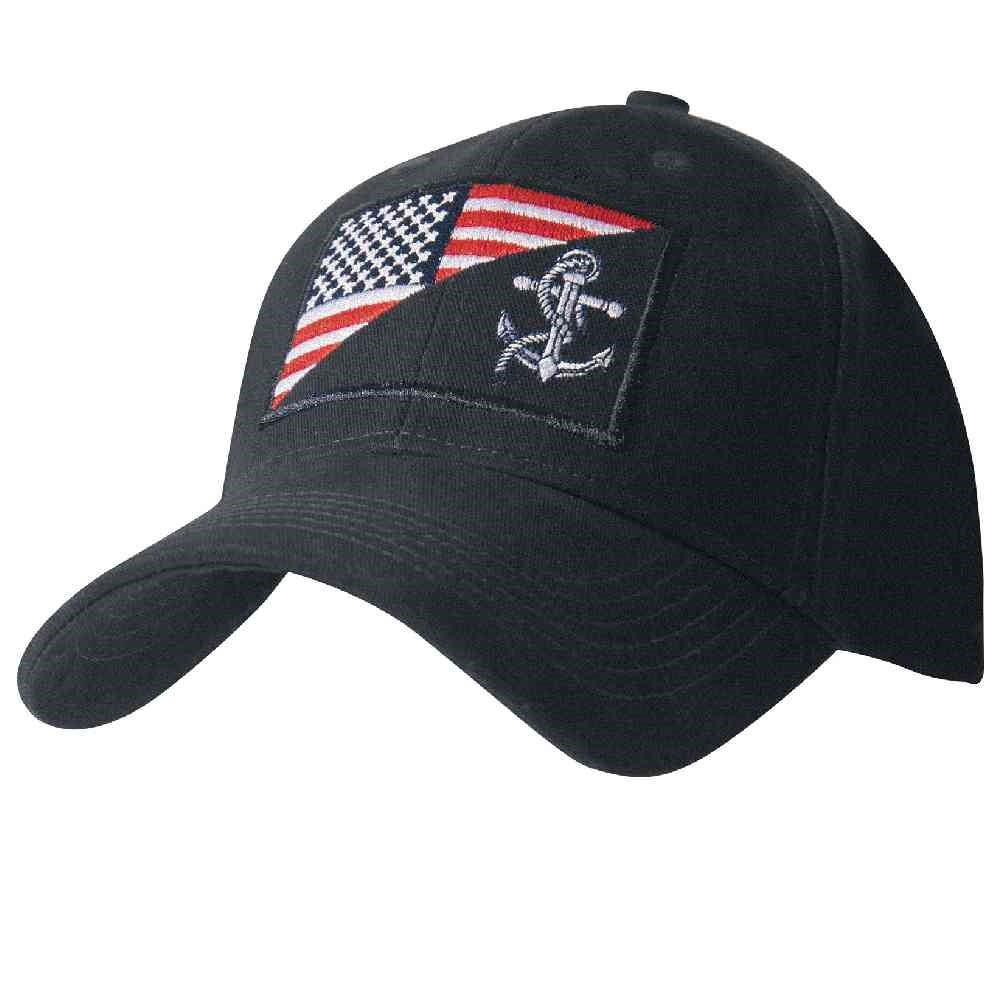 Rothco US Navy Anchor / Flag Low Profile Cap