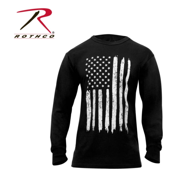 Rothco US Flag Long Sleeve T-Shirt
