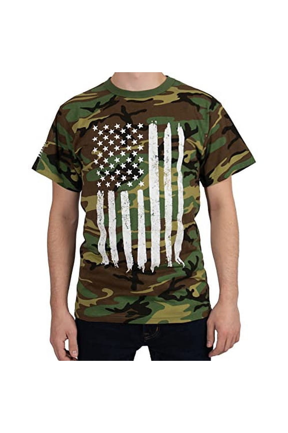 Rothco Camo US Flag T-Shirt
