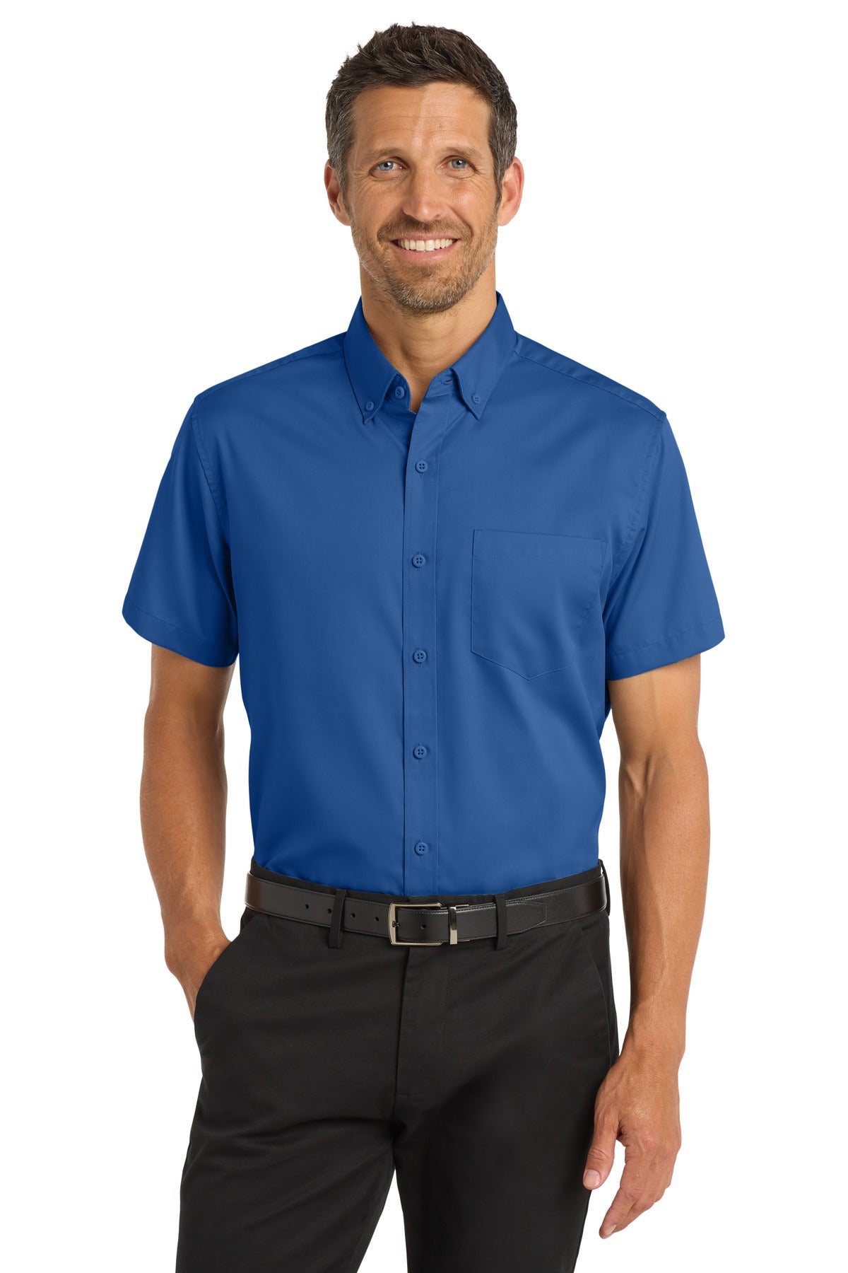 Port Authority® Short Sleeve SuperPro™ Twill Shirt. S664