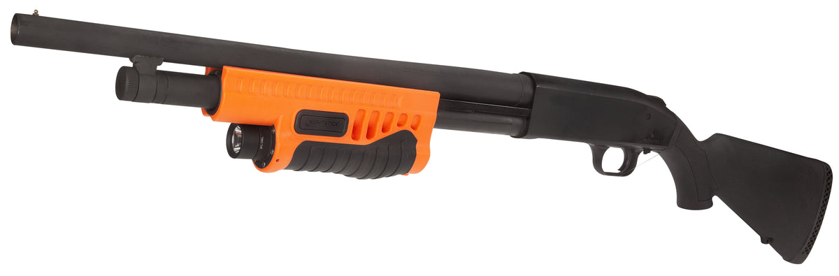 Nightstick SFL-12WL - Shotgun Forend Light for Mossberg 500/590/Shockwave - Orange