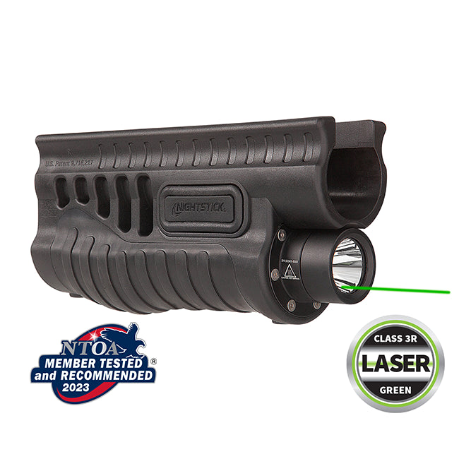 Nightstick SFL-13GL - Shotgun Forend Light w/ Laser for Remington 870/TAC-14