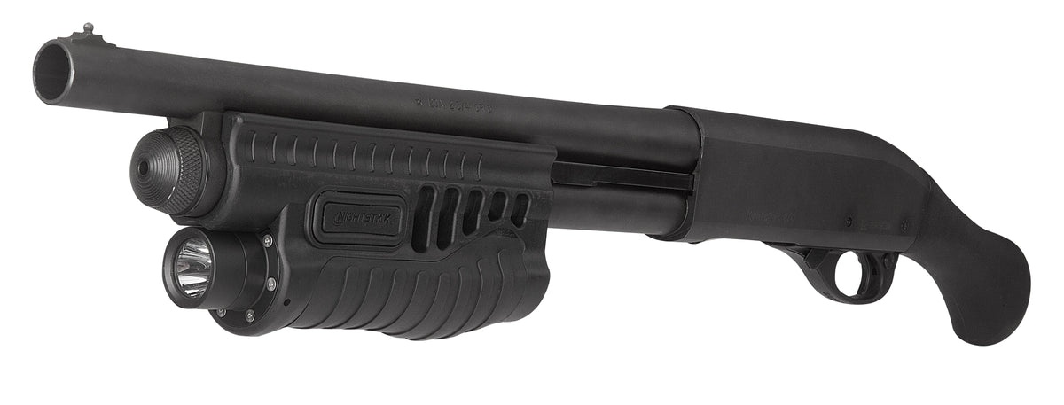 Nightstick SFL-13GL - Shotgun Forend Light w/ Laser for Remington 870/TAC-14