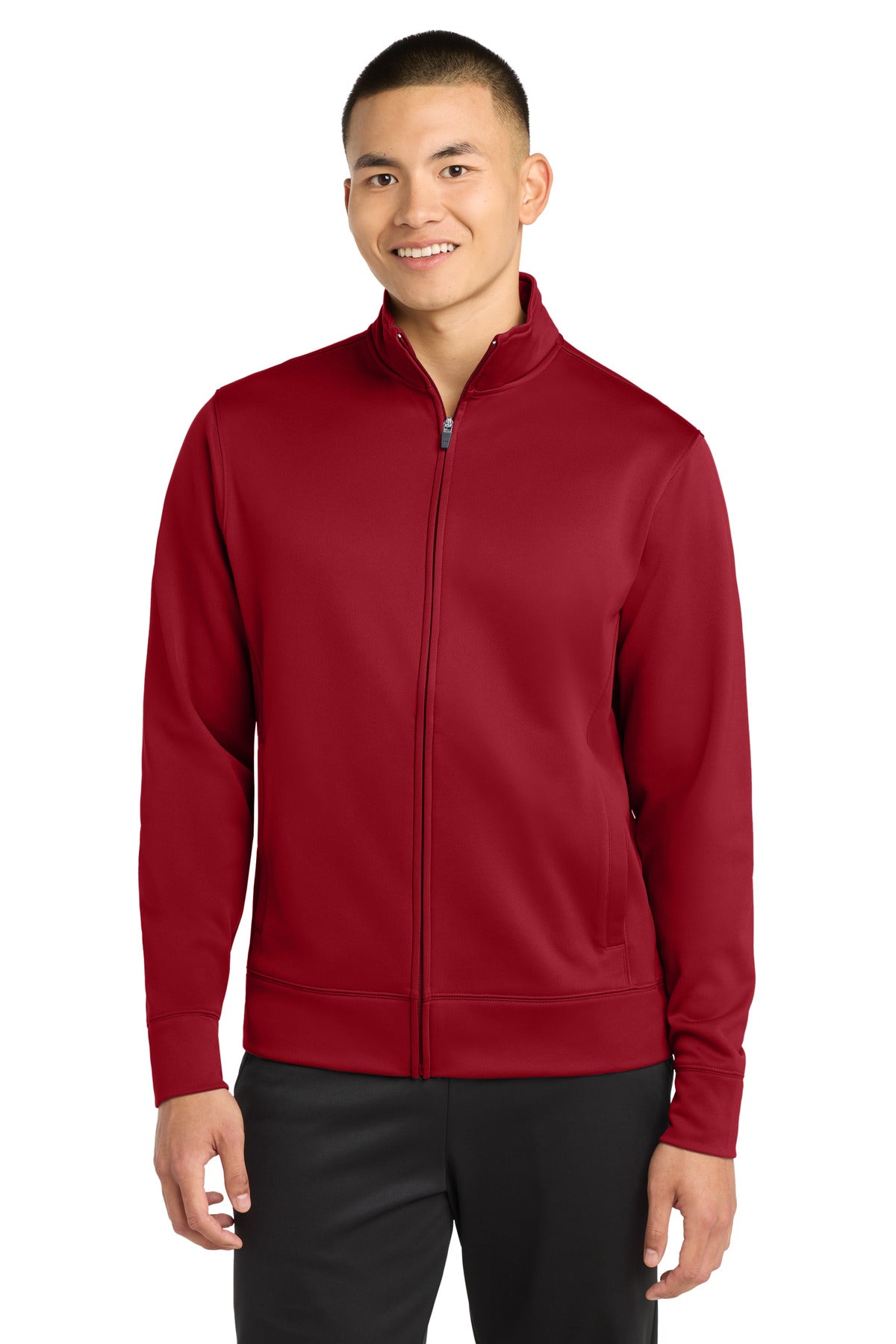 Sport-Tek® Sport-Wick® Fleece Full-Zip Jacket.  ST241