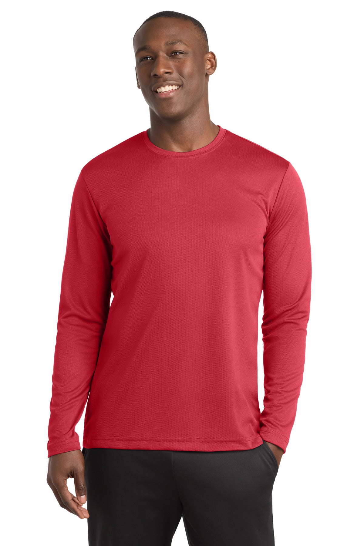 Sport-Tek® PosiCharge® RacerMesh® Long Sleeve Tee. ST340LS