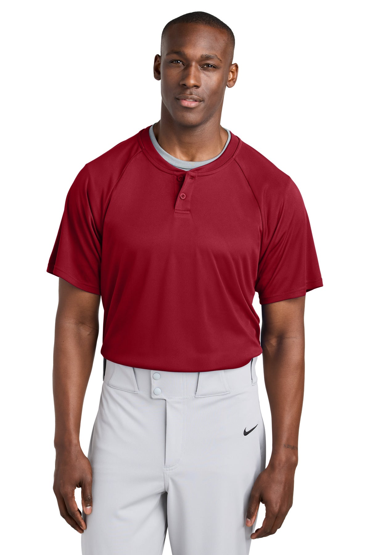 Sport-Tek® PosiCharge® Competitor™ 2-Button Henley ST359