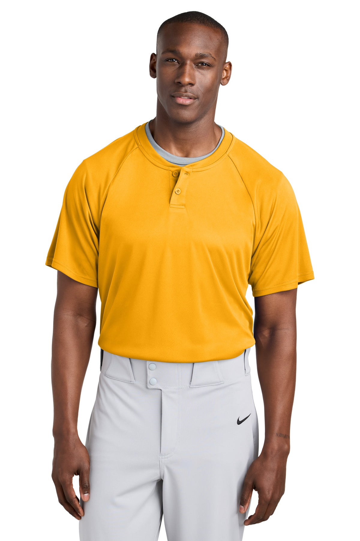 Sport-Tek® PosiCharge® Competitor™ 2-Button Henley ST359