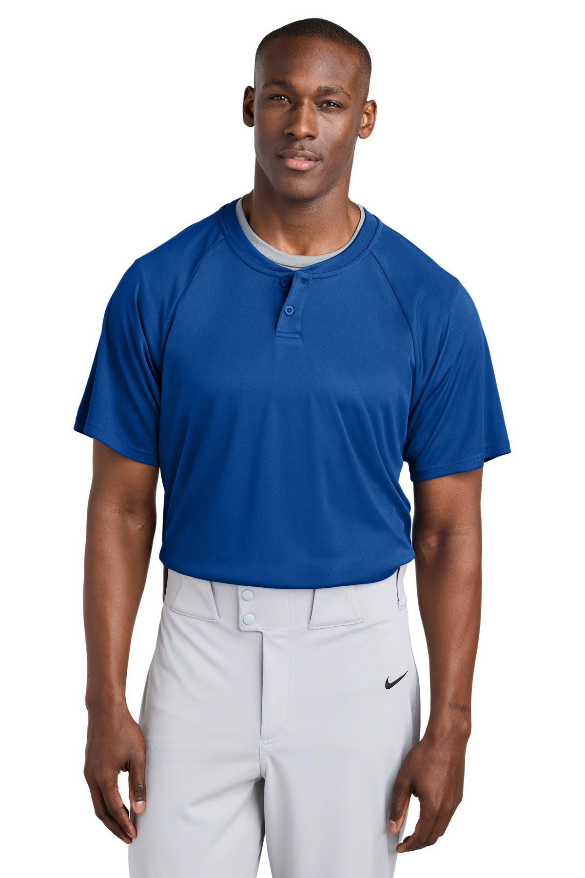 Sport-Tek® PosiCharge® Competitor™ 2-Button Henley ST359