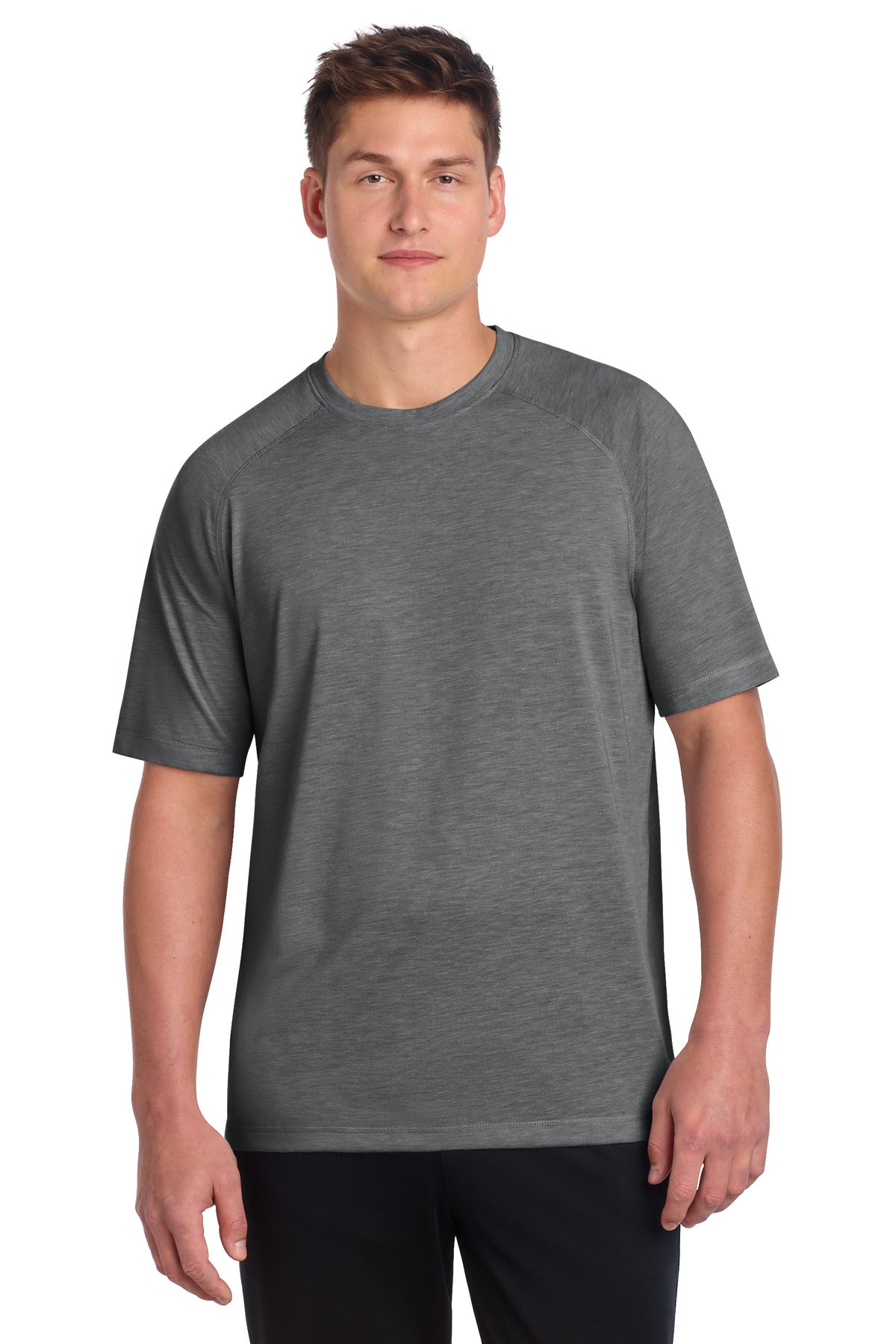 Sport-Tek ® PosiCharge ® Tri-Blend Wicking Raglan Tee. ST400