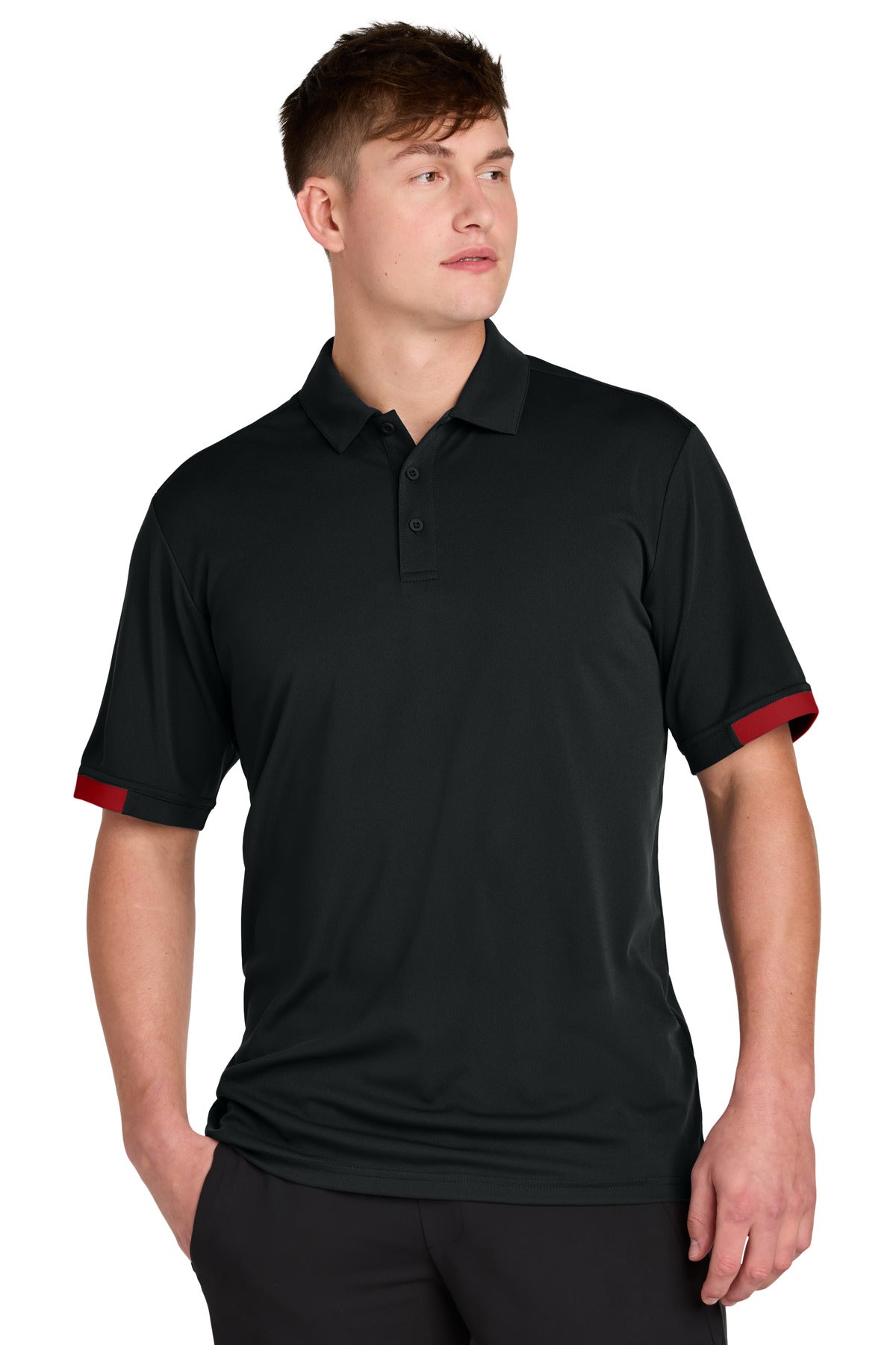 Sport-Tek® Club Colorblock Polo ST444