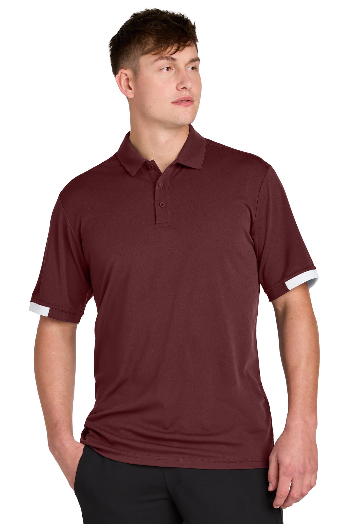 Sport-Tek® Club Colorblock Polo ST444