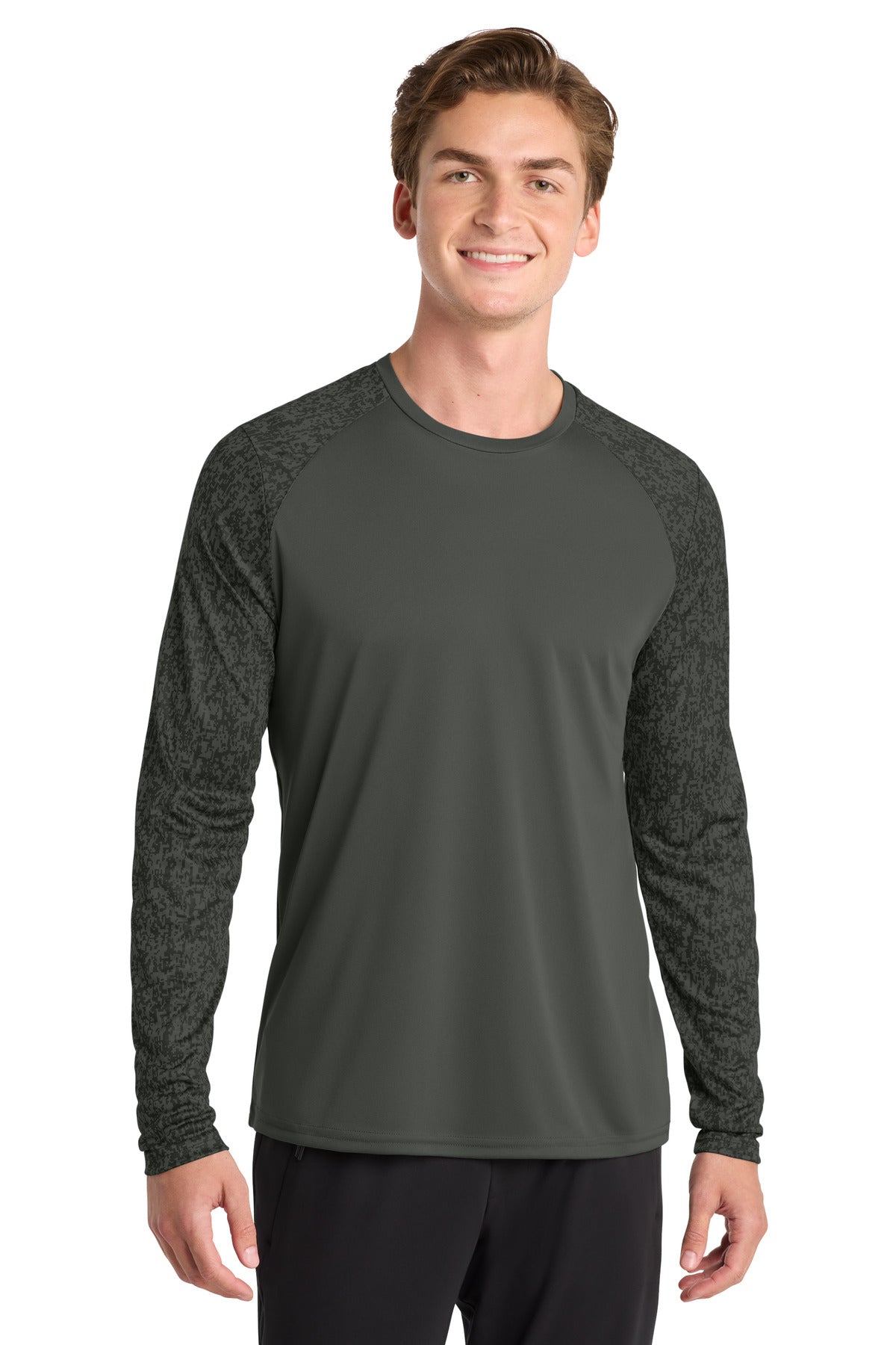 Sport-Tek ® Long Sleeve Digi Camo Tee. ST460LS